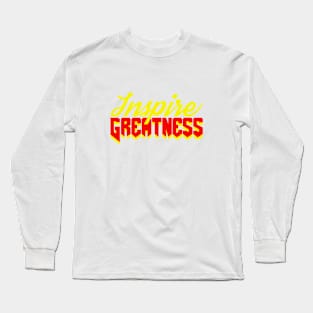 "ispire Greatness" Long Sleeve T-Shirt